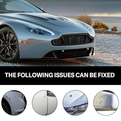 Scratch Remover for Vehicles - Car Paint Scratch Remover with Sponge & Wipe, Car Scratch Repair Kit for All Color, Auto Detailing Polish for Light to Deep Scratches (2PCS)