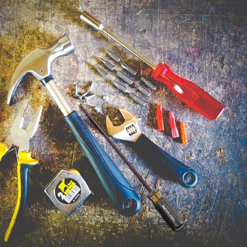 DOITOOL 2Pcs Slotted and Phillips Screwdriver, 15 inch Long Cross- head Screwdriver Screwdriver, Long Screwdriver Set Magnetic Tip Screwdriver Set