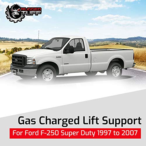 Hood Lift Support Shocks Struts for 1999-2007 Ford F250 F350 F450 F550, 2000-2005 Ford Excursion Front Engine Bonnet Lid Gas Springs Dampers Arms 4339 SG304029 (2 Qty)