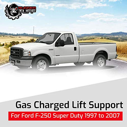 Hood Lift Support Shocks Struts for 1999-2007 Ford F250 F350 F450 F550, 2000-2005 Ford Excursion Front Engine Bonnet Lid Gas Springs Dampers Arms 4339 SG304029 (2 Qty)
