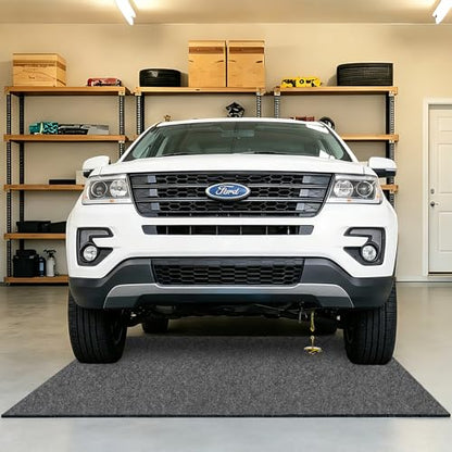 Oil Spill Mat Garage Floor Mat 60"x72",Maintenance Mat for Oil Change 5'x6' | Non-Slip TPE Backing,Absorbent Contain Spills,Waterproof,Protect Driveway Garage Floor from Oil Drip,Washable Reusable - size: Garage Floor Mat 5' x 6'-1PK