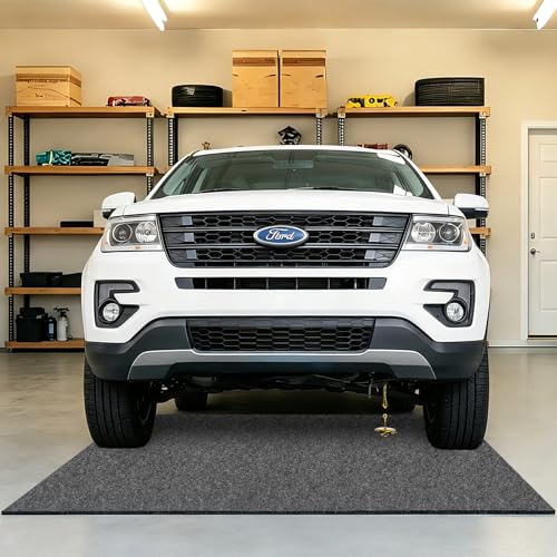 Oil Spill Mat Garage Floor Mat 60"x72",Maintenance Mat for Oil Change 5'x6' | Non-Slip TPE Backing,Absorbent Contain Spills,Waterproof,Protect Driveway Garage Floor from Oil Drip,Washable Reusable - size: Garage Floor Mat 5' x 6'-1PK
