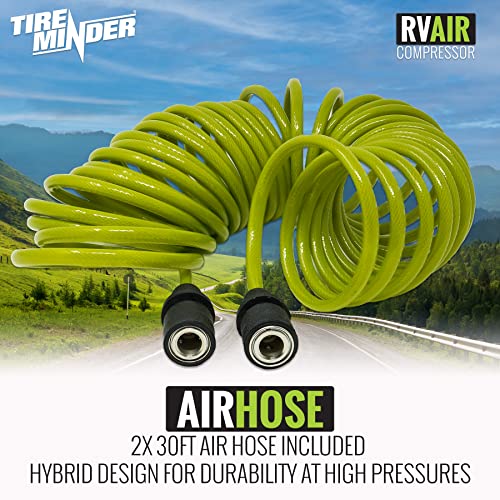 TireMinder RV AIR Compressor, Silver - style: RV Air