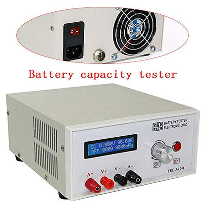 Digital Li-ion Battery Charge Capacity Tester - LCD Battery Charger Checker Analyzer - Mobile Power Head Test - style: EBC-A10H Battery Capacity Tester
