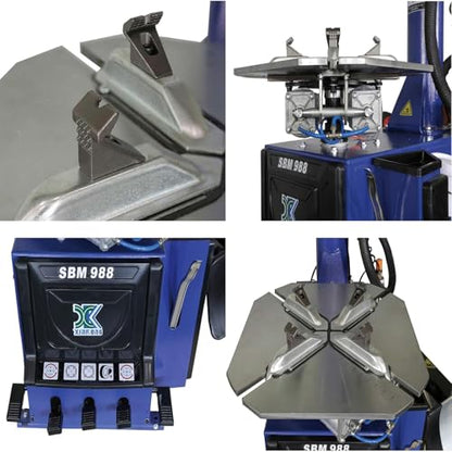 XK-988 New Tire Changer 2.0 Horsepower Single One Wheel Changers Machine with 12 Months Part Replacements - color: Model: 988