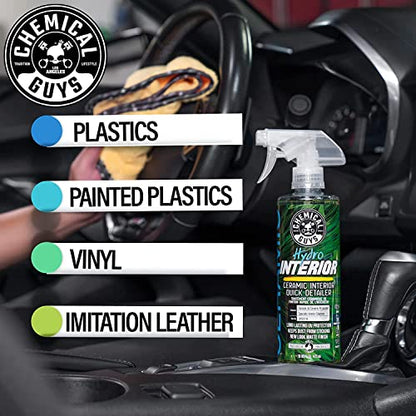 Chemical Guys 16-Piece Arsenal Builder Ceramic Car Wash and Protection Kit | With foam gun, bucket, and 6 x 16 oz chemicals, complete hydro ceramic wash system with foam blaster - style: HOL362