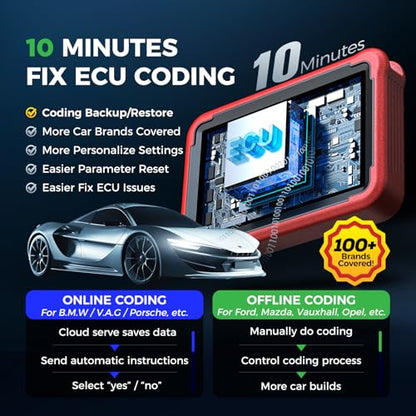 2026 NEW LAUNCH X431 PROS V5.0 Bidirectional Scan Tool, Free Update, ECU Online Coding, CANFD&DOIP, FCA AutoAuth, V.A.G Guide, 37+ Reset for All Cars, OEM Full System Car Scanner - style: X431 PROS V5.0
