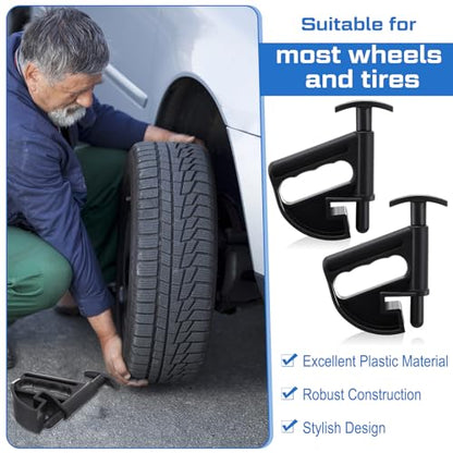 5 Pcs Tire Changer Heavy Duty Nylon Tire Bead Clamp Drop Center Tool Tire Mounting Tools Compatible for Coats Tire Changers