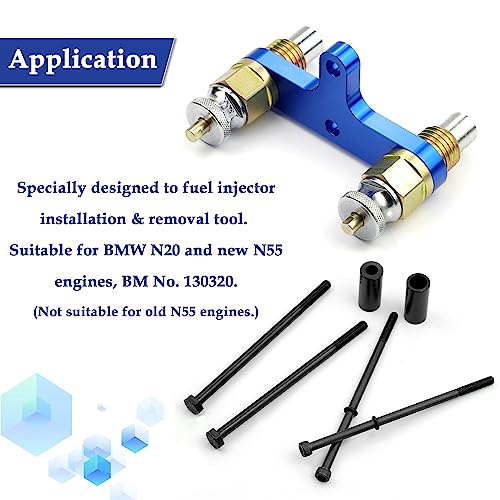 Fuel Injector Install & Remove Tool， Automotive Engine Timing Tool Kit Fit for BMW N20 N55