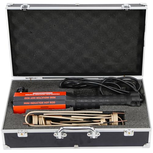 1200W Induction Heater for Bolt Removal - Magnetic Heating Nut Buster Tool with 12 Coils, Rusty Screw Removing for Mechanics & Car Automotive Repair - style: 1200W Induction Heater With 12Coils