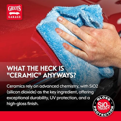 Griot's Garage Ceramic Speed Shine Detail Spray for Car Detailing, Provides a High-Gloss Finish and Extends Life of Coatings, 10945, 22 oz - size: 22 Fl Oz (Pack of 1)