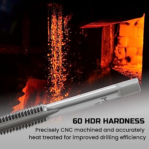 Anfrere 80pcs Tap and Die Set, SAE & Metric Tap Die Wrench Set, Metric Standard M3 to M12 Coarse Fine Rethreading Threads Bits for Cutting External and Internal Threads, NC, NF, NPT Repair Tools - size: 40pcs Metric & 40pcs Standard