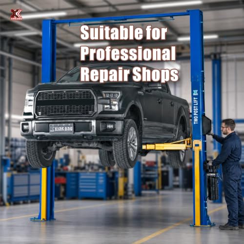 XK-1300L Overhead Auto Lift 3+3 Enhanced Lifting Arm 220V Car Lift Capacity 13000 Lbs Truck Hoist with 36 Months Parts Replacement - color: Model 1300L-220V