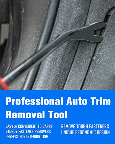 ROTATION Door Upholstery, Panel, Trim Removal Tools for Auto - color: Red_1pc