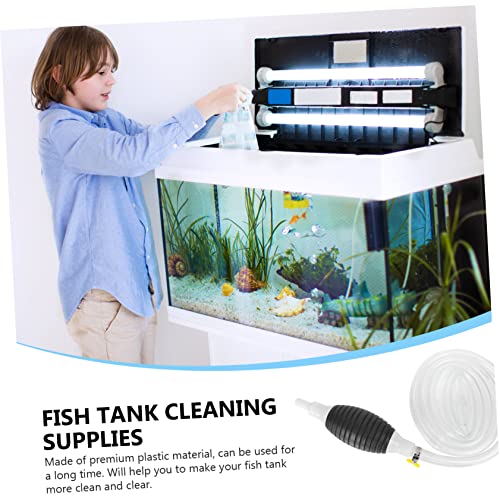 1Set Manual Transfer Pump Car Fish Siphon Hose Kit for Diesel and Water Durable Easy to Use No Backflow Design