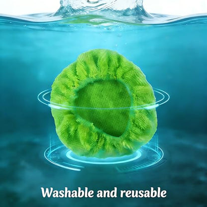 Car Care Microfiber Cloths for Windshield Cleaner,7 PCS Microfiber Cloths for Inside Windshield Cleaning Tool Pads,Clean Replacement Accessories (Green) - color: Green