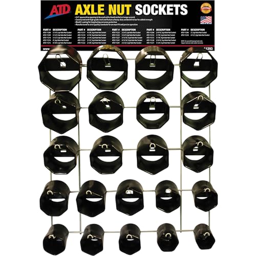 ATD Tools 11222.0 2-5/8" 6 Point Axle Nut Socket - size: 2-5/8 Inches, style: 6 Point