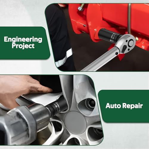 3/4" Deep Impact Socket 1/2 Inch Drive for Hub Nuts & Wheel Bearings | CR-MO Steel Impact Socket, 3.07" Length, 6 Point Design, SAE Socket for Automotive and Agricultural Equipment Maintenance - size: 3/4" (Deep)