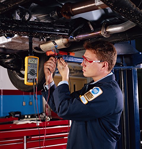 Fluke 88V Deluxe Automotive Multimeter, Troubleshoot Problems on Conventional and Hybrid Vehicles, Measures Pulse Width, and Duty Cycle
