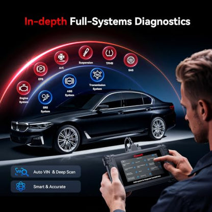 iCarsoft BMM V4.0 BiDirectional Scan Tool for BMW/MINI/Rolls Royce+2 Extra Car Make Groups, 15+Reset Service, ECU Coding, Battery Registration, CAN-FD, Lifetime Free Update
