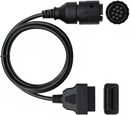 Motorcycle OBD Diagnostic Cable 10 Pin to 16 Pin Compatible with BMW ICOM or BMW ICOM A2 A3 - color: per BMW 10Pin