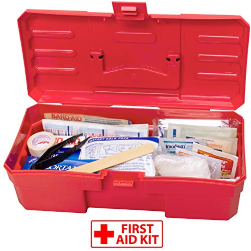 Akro-Mils 12-Inch ProBox Plastic Toolbox for Tools, Hobby or Craft Storage Toolbox, Model 09912, (12-Inch x 5-1/2-In x 4-In), Red (Pack of 12) - size: 12-Inch (Pack of 12)