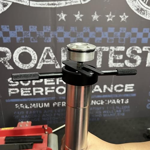 Potormotor Fork Spring Compressor Tool Kit,Radial Pin Spanner & Cartridge Rod Holding Universal for All 50cc-1300cc Motorcycle