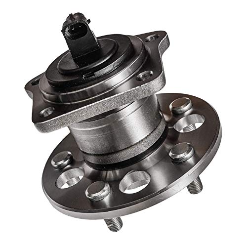 Detroit Axle - Rear Wheel Bearing and Hub Assembly for Toyota Sienna 1998 1999 2000 2001 2002 2003 5 Lugs w/ABS - size: 512041/Single
