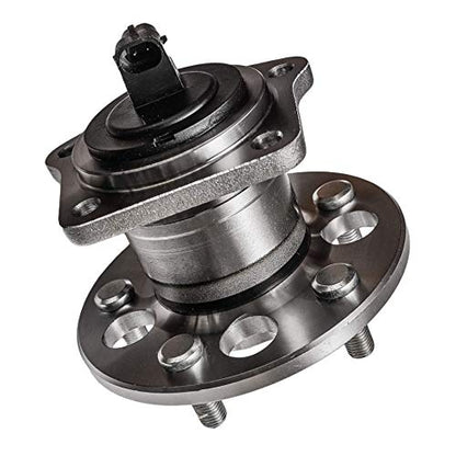 Detroit Axle - Rear Wheel Bearing and Hub Assembly for Toyota Sienna 1998 1999 2000 2001 2002 2003 5 Lugs w/ABS - size: 512041/Single