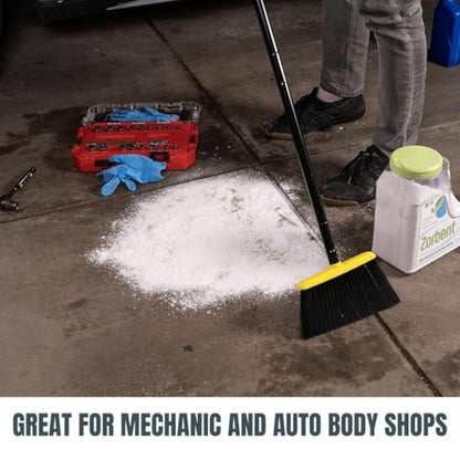 Zorbent Oil Spill Absorbent | 70 Bag Skid | Absorbs up to 6 Gallons of Liquid Per Bag. Non-Toxic, Low-Dust, with Cleaning Agent. For Fast Industrial and Commercial Spill Cleanup. - size: 960 Ounce (Pack of 70)