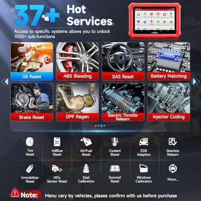 LAUNCH X431 PRO Star Bidirectional OBD2 Scanner with ECU Coding | Full-system diagnostics with 38+ service functions, CAN FD, DoIP and FCA AutoAuth coverage for compatible vehicles.