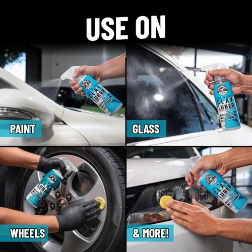 Chemical Guys, Complete Clay Bar Kit, Paint Restoration System for Cars | Clay bar and lubricant lift bonded grime, overspray and fallout, prepping smooth paint for wax, sealant or coating