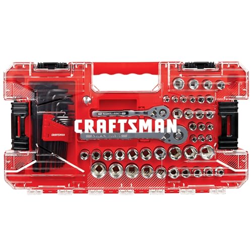 Craftsman Versastack Mechanics Tool Set, 1/4 and 3/8 Inch Drive, 71 Piece (CMMT45171) (Pack of 2) - size: (Pack of 2)