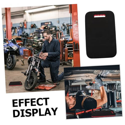 Healifty Car Knee Cushion Pad Heavy Duty Removable Foam Pad for Mechanics Camping and Gardening Universal Leg Support Mat with Handle Waterproof Non-Slip Extra Thick
