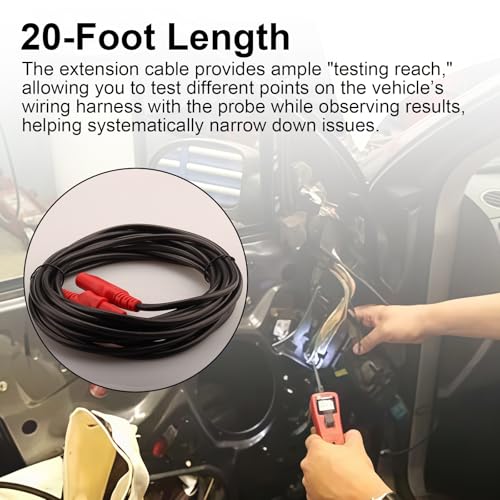 QQZ 20FT Extension Cable PPTK0027 for Power Probe 3/3S/3Ez Power Circuit Probe Tool Accessories