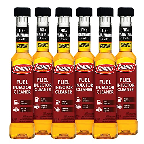 Gumout 510019-6PK Fuel Injector Cleaner, 6 oz. (Pack of 6) - size: Pack of 6, style: Fuel Injector Cleaner