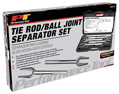 Performance Tool W89310 Tie Rod / Ball Joint Separator Set, 5-Piece - style: 5pc Tie Rod / Ball Joint Separator Set