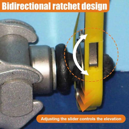 Car Jack Ratchet Wrench, 360° Swivel Labor-Saving Scissor Jack Adapter for Repair Tires, Universal Long-Handled Automotive Tire Lifting Tool, Fit for Trailer SUV, Sedan, Truck (Ratchet) - size: Ratchet