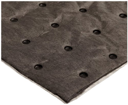 Oil-Dri L90907 15" W x 19" L Universal Heavy Weight Bonded Perforated Pads (50 Mats/Box) - size: 50 Pads/box, style: Heavy Weight