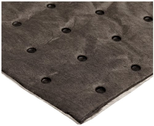 Oil-Dri L90907 15" W x 19" L Universal Heavy Weight Bonded Perforated Pads (50 Mats/Box) - size: 50 Pads/box, style: Heavy Weight
