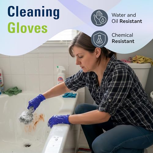 SWIFTLITE Disposable Nitrile Gloves, Food Safe, Latex-Free Powder-Free, Kitchen Rubber Gloves for Cooking and Cleaning - size: Medium