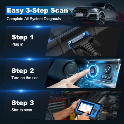 ArtiDiag600 Pro OBD2 Scanner Diagnostic Tool - TOPDON Automotive Scan Tool with Full Systems, Car Code Reader with 9 Reset Services for DIY & Professional, Lifetime Free Update