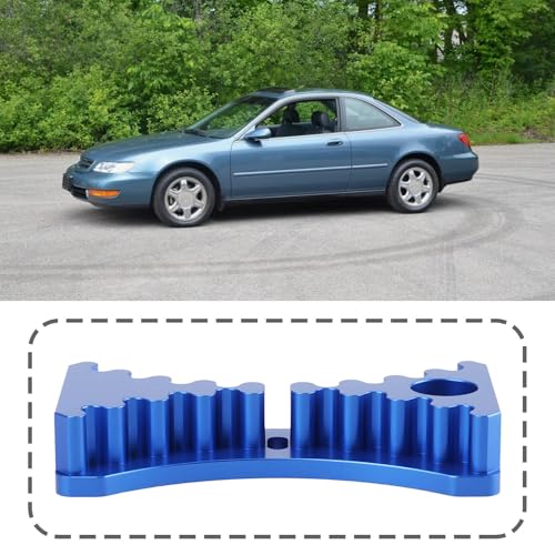 Car Engine Cam Gear Lock Timing Belt Installation Tool Blue Aluminum Compatible with Acura B - color: Blue