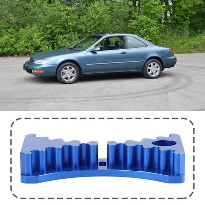 Car Engine Cam Gear Lock Timing Belt Installation Tool Blue Aluminum Compatible with Acura B - color: Blue