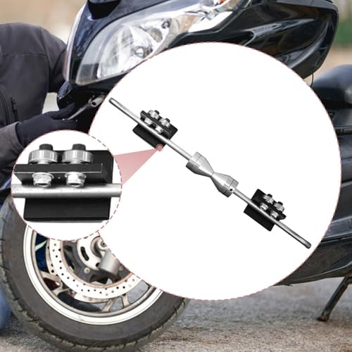 Motorcycle Wheel Balancer Compact Portable Tire Balancing Accessory Metal Repair Stand Iron Maintenance Tool Trailer Shop suitable for garages home