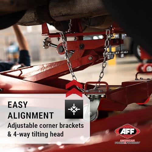AFF Transmission Jack - Low Profile Manual Hydraulic Transmission Floor Jack (Available in Multiple Capacities) - size: 4400 lbs Capacity