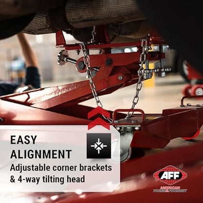 AFF Transmission Jack - Low Profile Manual Hydraulic Transmission Floor Jack (Available in Multiple Capacities) - size: 4400 lbs Capacity