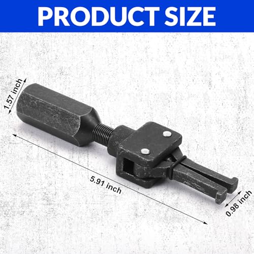 2 Pack Pilot Bearing Puller Slide Hammer Attachments 2-jaw Puller Pilot Bearing Removal Tool, Fits 5/8 x 18, 3/4 x 16 Thread Rods
