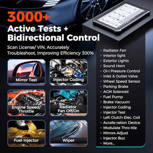 OTOFIX D1 PROS ECU Coding Diagnostic Scanner, Bi-Directional Scan Tool, 2 Years Updates, FCA Renault SGW, 5X AutoScan 2.0, 40+ Resets, CANFD DoIP, VAG Guided, All System Scan Tool, Upgraded of D1
