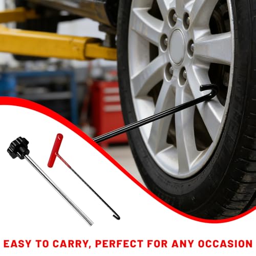 25PCS Valve Stem & Core Removal Replacement Tool Kit, Heavy Duty Tire Core Removers with 5 TR413/5 TR414 Stems, Valve Cores Stems Caps Removal Tool Kit for Car Motorcycle ATV